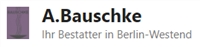 Logo A. Bauschke Bestattungen (Luhmann Gruppe GmbH)